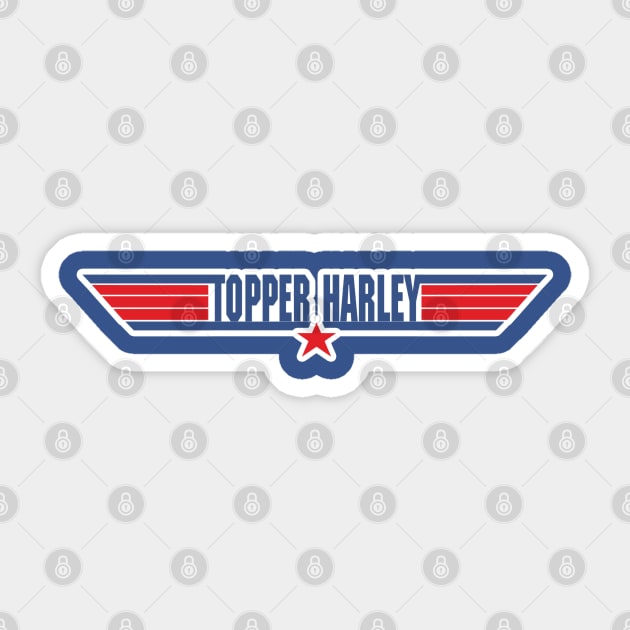 Topper Harley Sticker by Meta Cortex